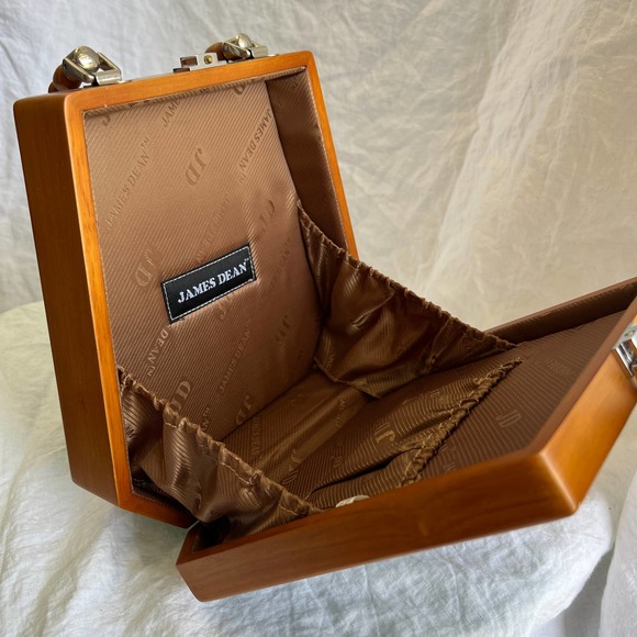 NWT James Dean Route 66 Wooden Purse - Picture 6 of 12